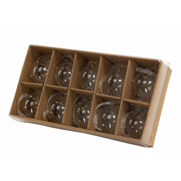 Box of 12 Glass Egg Decoration