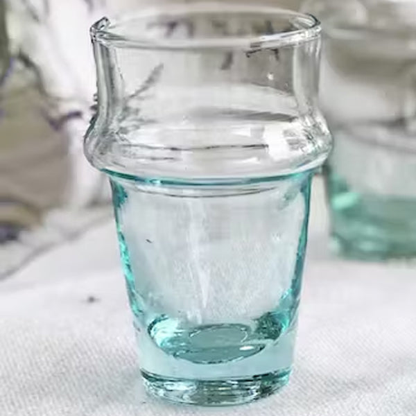 BELDI BLUE GLASS DRINKING GLASS