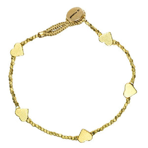 PE06 Peggy 5 Heart Bracelet
