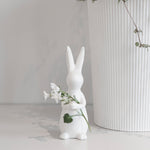 Load image into Gallery viewer, IDA CERAMIC RABBIT DECORATION FLOWER HOLDER
