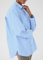 Load image into Gallery viewer, Part Two Savanna Cotton Shirt Sky Blue
