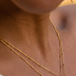 Load image into Gallery viewer, Little Spheres Chain Necklace Long
