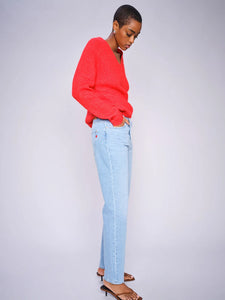 MosMosh Elly Gallon Jeans Light Blue