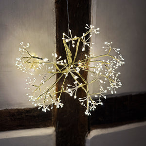 LED Ball Snowflake Light Large 40cm