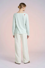 Load image into Gallery viewer, Mat De Misaine Vendest Striped Top Fluor
