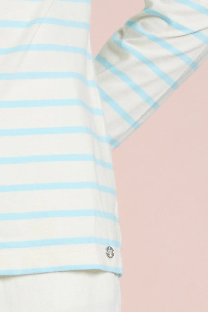 Mat De Misaine Vendest Striped Top Fluor