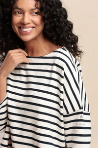 Mat De Misaine Maki Striped Jumper Navy