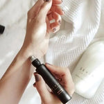 Load image into Gallery viewer, Marble Black Roll on Perfume Bottle 15ml
