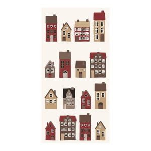 PAPER NAPKINS CHRISTMAS HOUSE DESIGN PACK OF 16