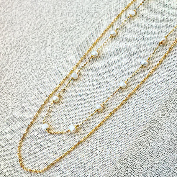 Nudie Jewellery Maris Necklace Double Strand