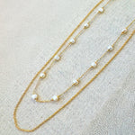 Load image into Gallery viewer, Nudie Jewellery Maris Necklace Double Strand
