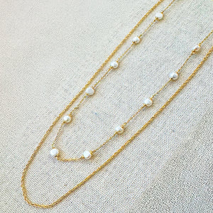 Nudie Jewellery Maris Necklace Double Strand