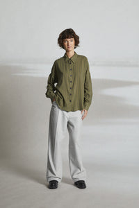 Mat de Misaine Charme Raye Pistache Shirt