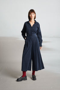 Mat de Misaine Jakarta Culottes Navy Micro Cord