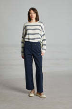 Load image into Gallery viewer, Mat de Misaine Pont Navy Marine Trousers
