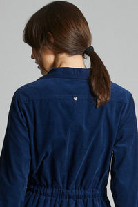 Mat de Misaine Rouf Micro Cord Navy Dress
