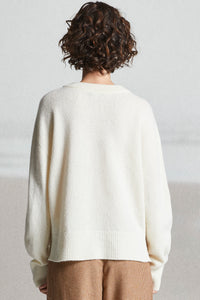 Mat de Misaine Tauksi Calcaire Long Sleeve Knit Jumper