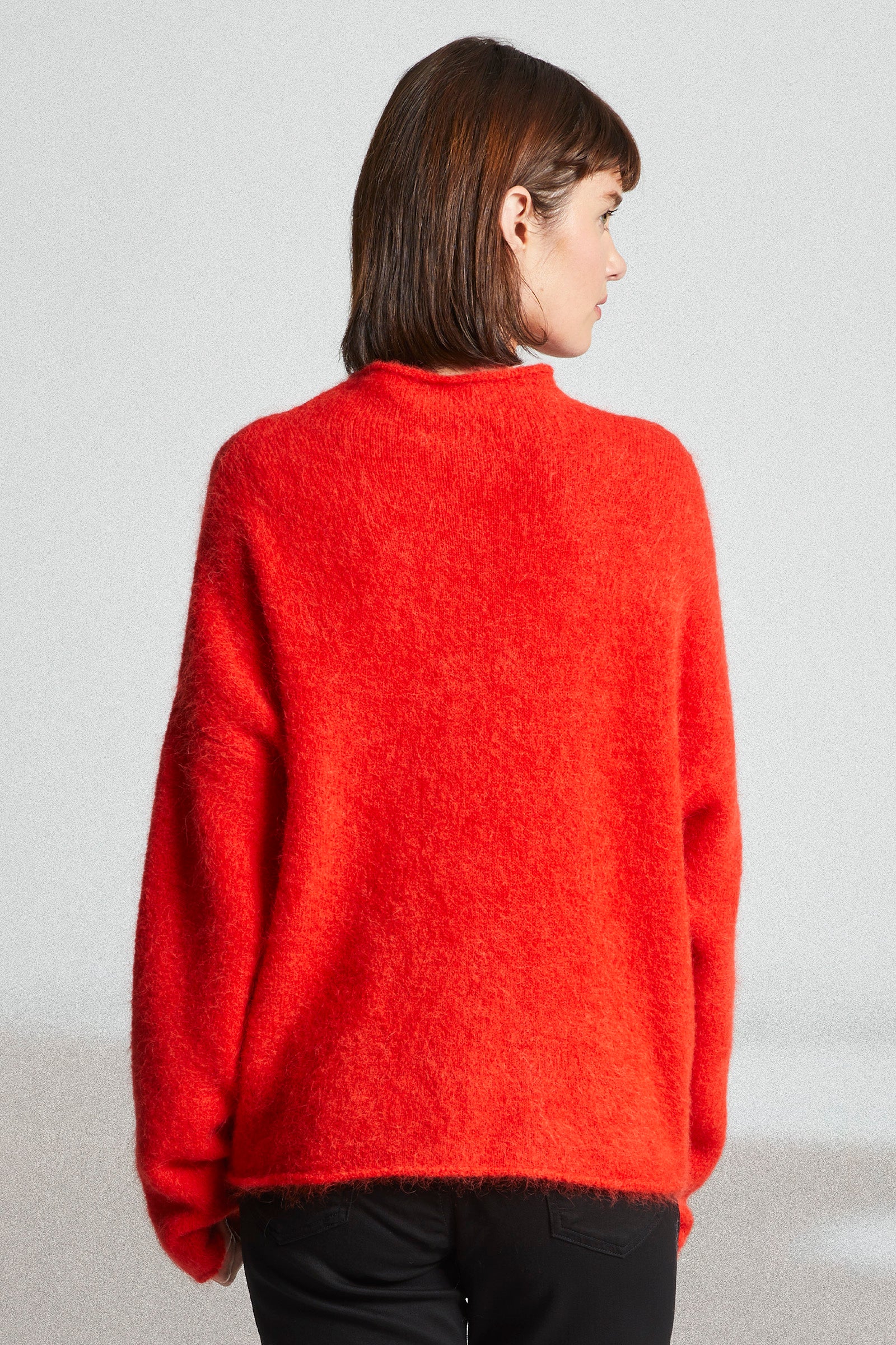 Mat de Misaine Tremel Long Sleeve Jumper Vermilion