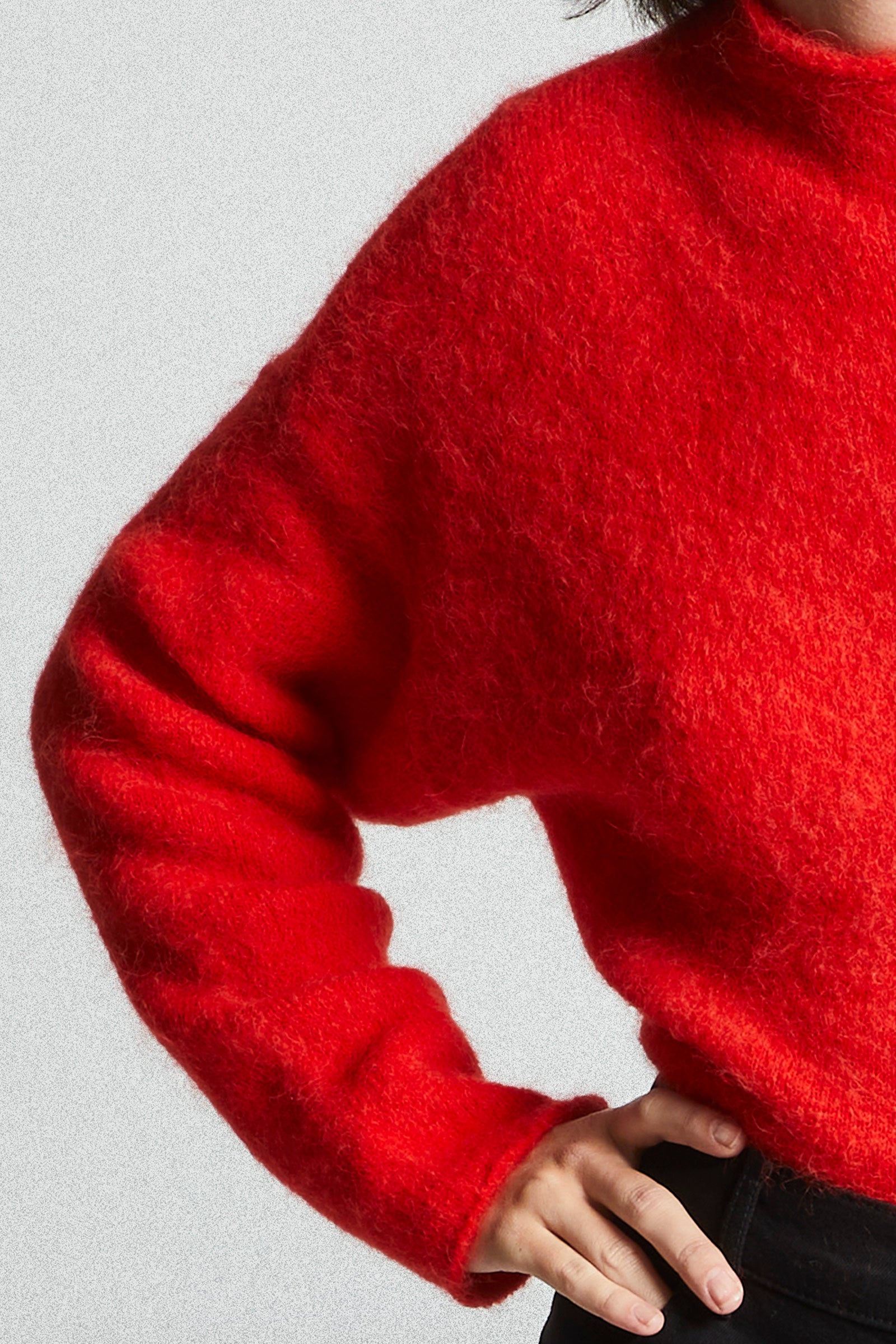 Mat de Misaine Tremel Long Sleeve Jumper Vermilion