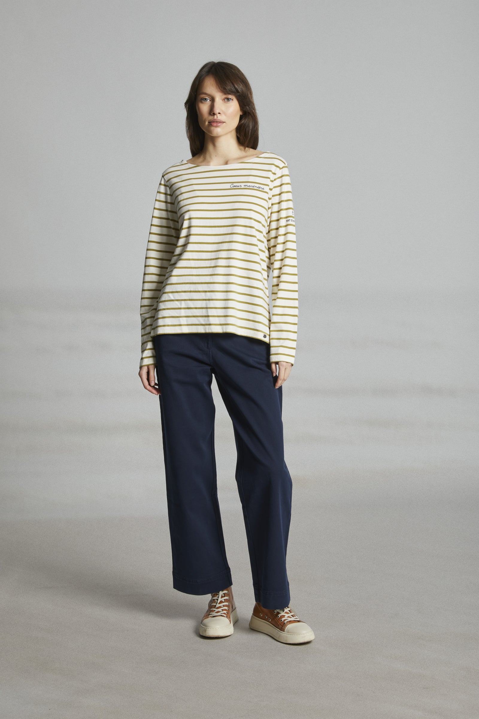 Mat de Misaine Vendest Striped Top Pistachio