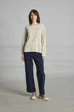 Load image into Gallery viewer, Mat de Misaine Vendest Striped Top Pistachio
