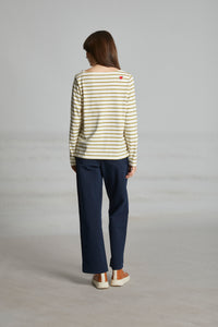 Mat de Misaine Vendest Striped Top Pistachio