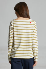Load image into Gallery viewer, Mat de Misaine Vendest Striped Top Pistachio
