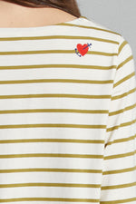 Load image into Gallery viewer, Mat de Misaine Vendest Striped Top Pistachio
