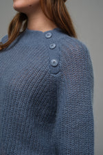 Load image into Gallery viewer, Mat De Misaine Teck Jumper Petrol Blue
