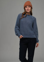 Load image into Gallery viewer, Mat De Misaine Teck Jumper Petrol Blue
