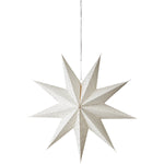 Load image into Gallery viewer, Paper Star Large White and Black Spot 60cm
