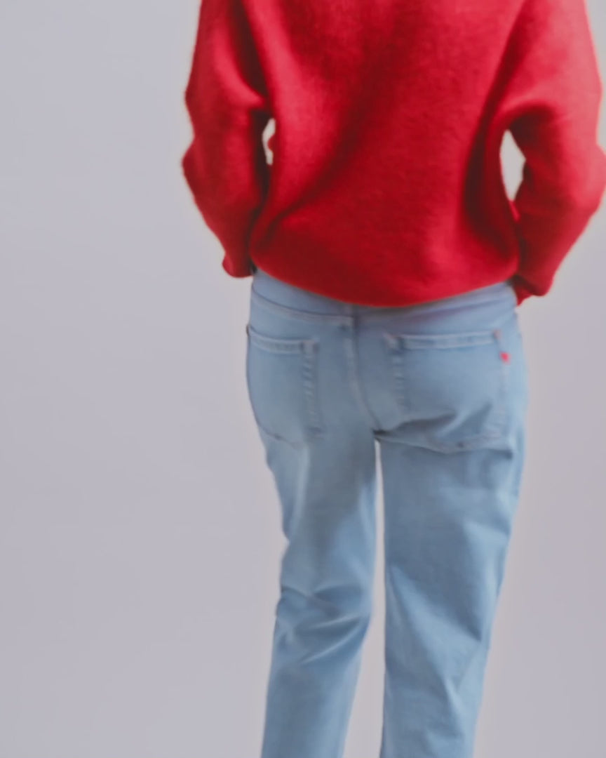 MosMosh Elly Gallon Jeans Light Blue
