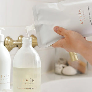 Sevin Porcelain White Hand & Body Lotion 500ml REFILL POUCH