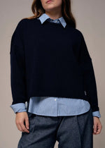Load image into Gallery viewer, Mat De Misaine Taki Jumper Navy
