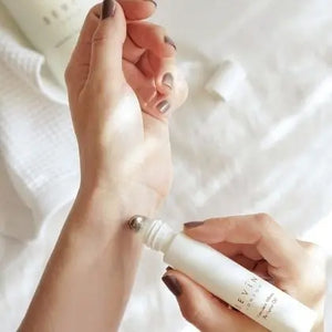 Porcelain White Roll on Perfume Bottle 15ml