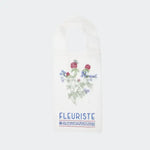 Load image into Gallery viewer, Organza Fleuriste Rouge Red Floral Shopping Bag

