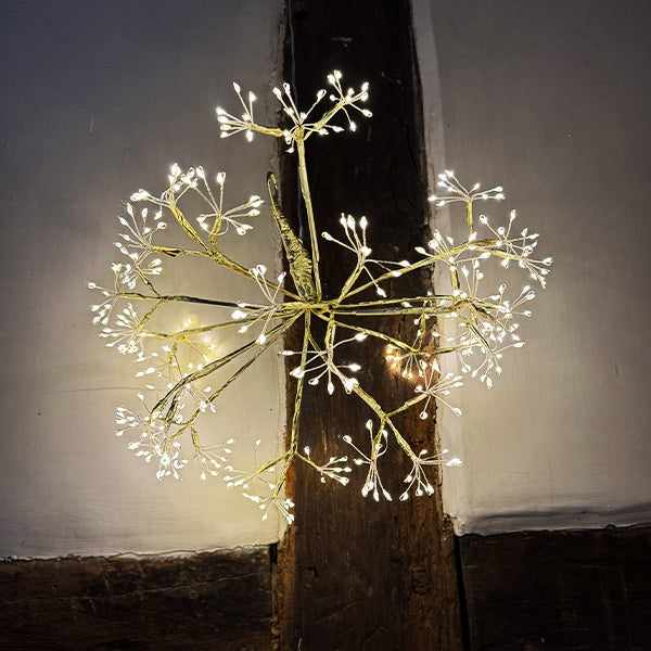 LED Ball Snowflake Light Large 40cm