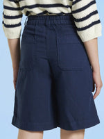 Load image into Gallery viewer, Mat de Misaine Boussole Linen Shorts Indigo
