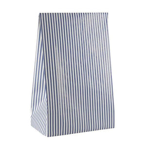 PAPER GIFT BAG BLUE STRIPE