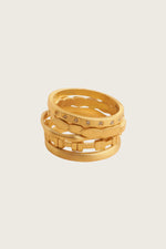 Load image into Gallery viewer, Tilio Ring Stack Gold
