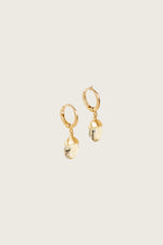 Load image into Gallery viewer, Tirua Clear Quartz and Gold Earrings
