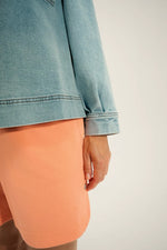 Load image into Gallery viewer, Mat de Misaine Denim Shirt Top Velique
