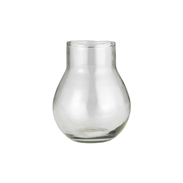 SMALL GLASS VASE ELINE HANDBLOWN