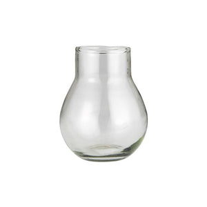SMALL GLASS VASE ELINE HANDBLOWN