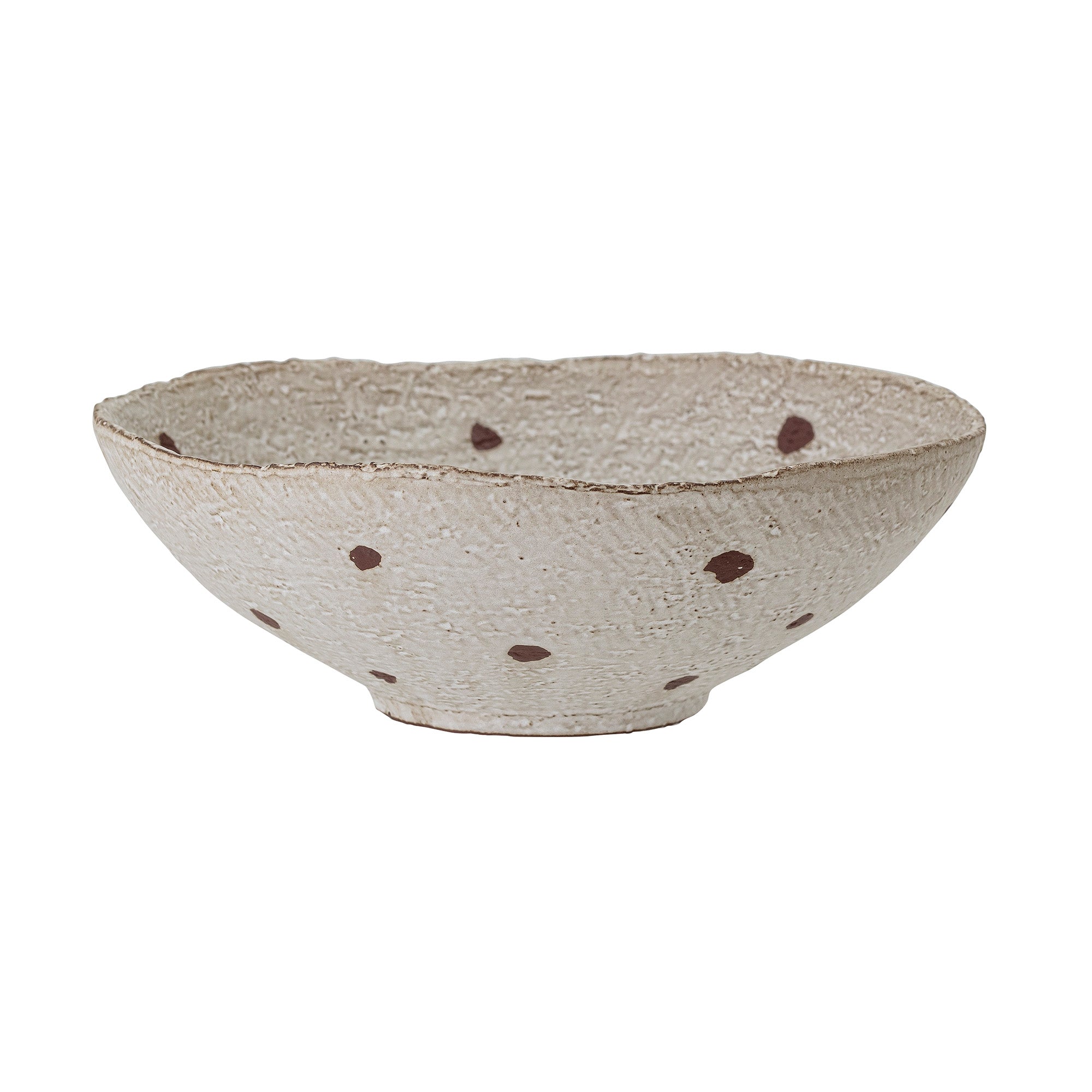 MOSHI BOWL WHITE STONEWARE