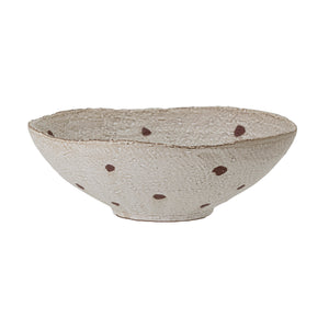 MOSHI BOWL WHITE STONEWARE