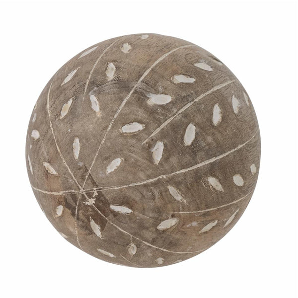 NORLY MANGO WOOD CARVED DECORATION