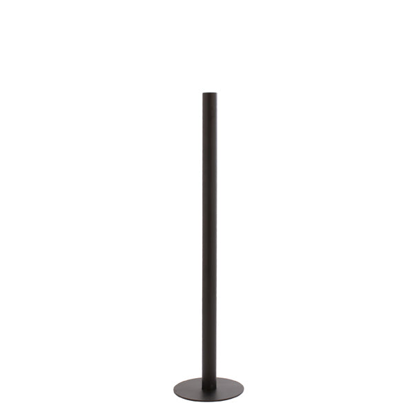 EKEBERGA METAL FLOOR CANDLE STICKS BLACK three sizes available