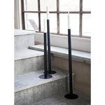 Load image into Gallery viewer, EKEBERGA METAL FLOOR CANDLE STICKS BLACK three sizes available
