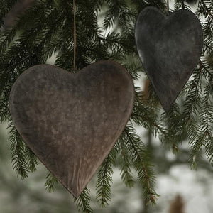 METAL HEART DECORATION FOR HANGING three sizes